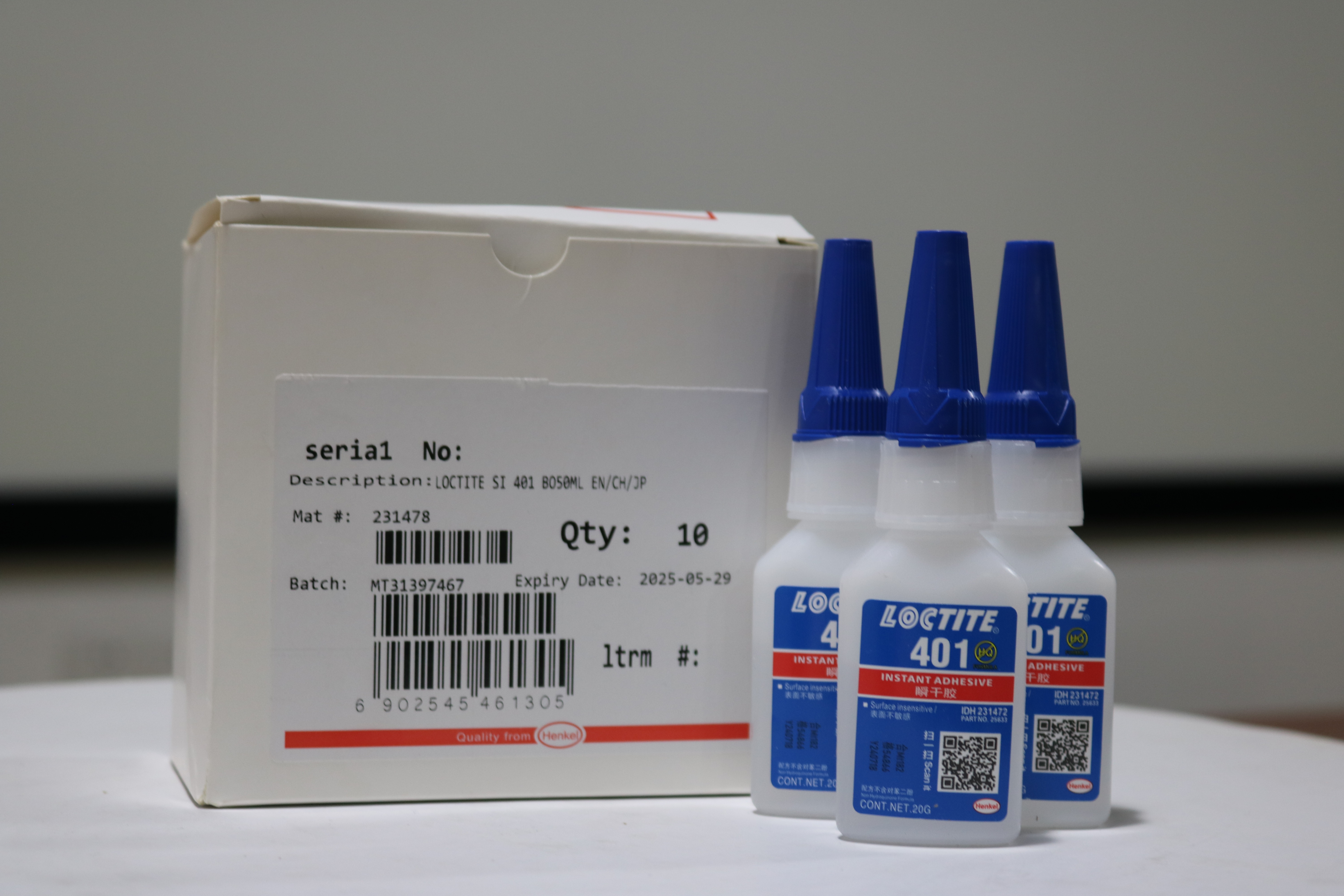 FM loctiter เยอรมัน Loctites Henkel 401 แห้งเร็วกาว Strength 406 454 495 496 กาวโลหะไม้เซรามิคพลาสติก