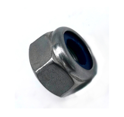 M3/M4/M5/M6/M8 DIN6926 น็อตหน้าแปลนเหล็กคาร์บอนหกเหลี่ยม Hex Nylon Anti Slip Locknut ในสต็อก