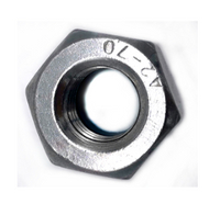 M3/M4/M5/M6/M8 DIN6926 น็อตหน้าแปลนเหล็กคาร์บอนหกเหลี่ยม Hex Nylon Anti Slip Locknut ในสต็อก