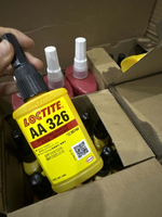 FM25 Loctiter Henkle AA326 50ml ความหนืดปานกลางกาวอะคริลิคกาวโครงสร้างสำหรับ Fast Cure และแรงเฉือนสูง